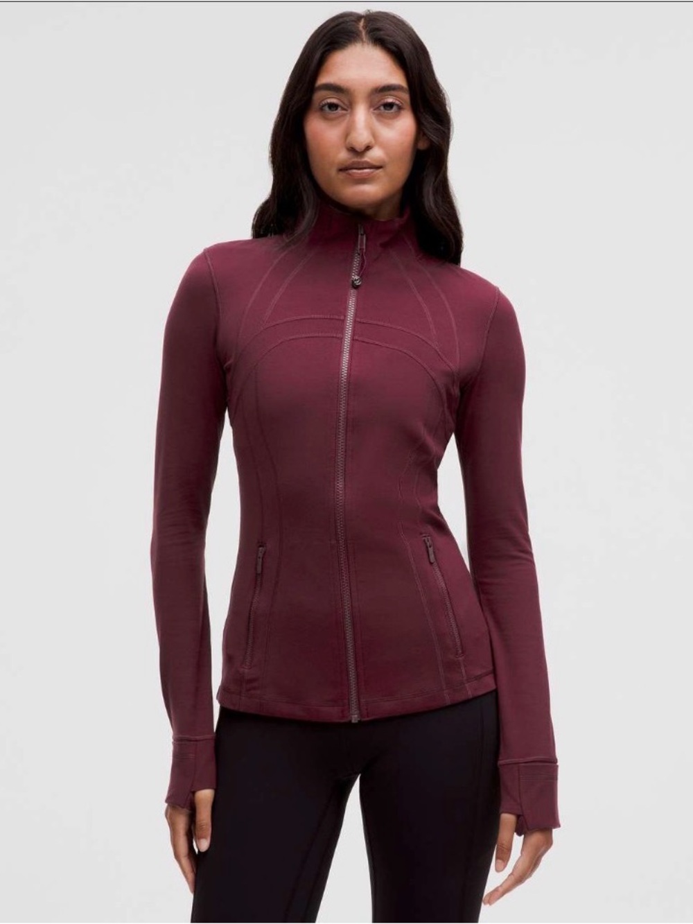#176 Lululemon Define Jacket *Nulu Garnet Size 14